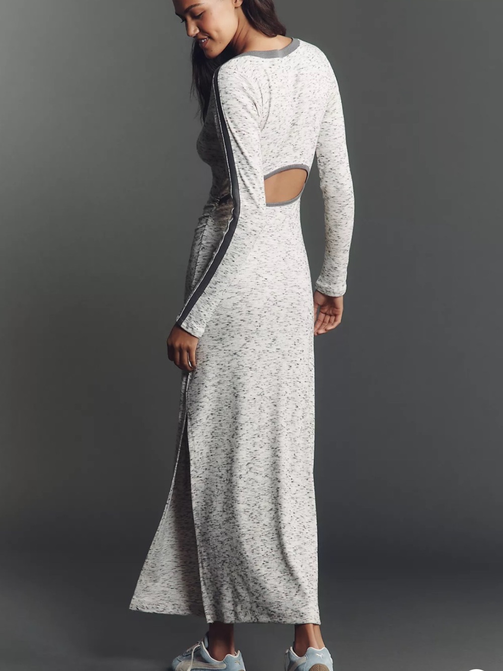 Daily Practice Long Sleeve Fitted Midi - Picture 3 of 6